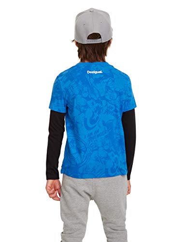 Desigual T-Shirt John Maglietta a Maniche Lunghe