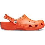 Crocs Classic, Zuecos Unisex adulto, Tangerine, 45/46 EU