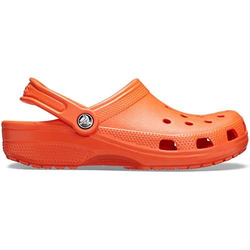 Image of Crocs Unisex Adult Classic (Best Sellers) Clog, Flame, 13 Women /11 Men US