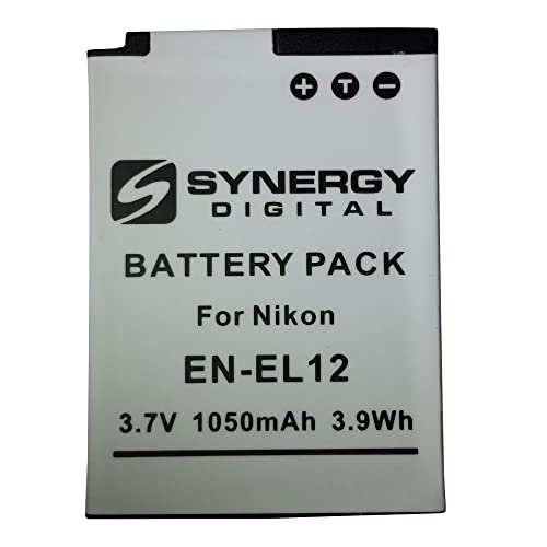 Synergy Digital Digital Camera Battery, Compatible with Duracell DR9727 Digital Camera Battery (Li-Ion, 3.7V, 1050 mAh)