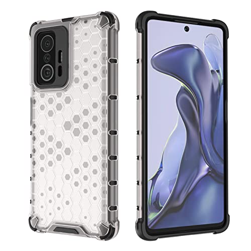 Image of Glasgow Back Case Cover Designed for [ Xiaomi 11T Pro 5G / 11T 5G ] (Stylish Look | Shock Proof) - Transparent