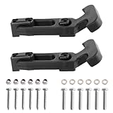 crenlux Rubber Flexible T-Handle Hasp Draw Latch for Farm Machinery, Construction Hoods, Off-Road Vehicles, Golf Carts, Coolers, Rubber Flexible T-Handle Hasp Draw Latch Replacement (2Pcs)