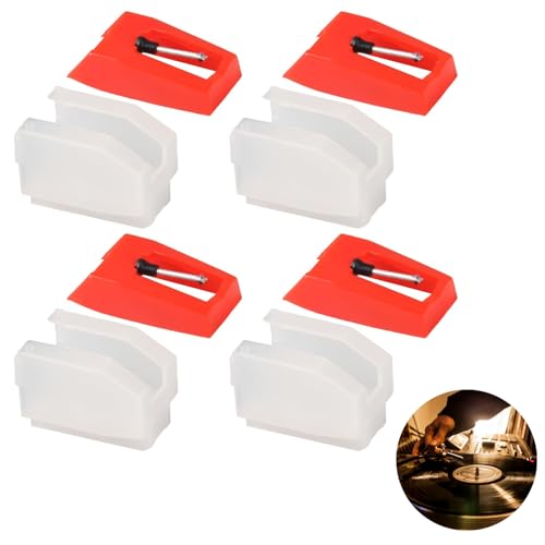 Puntine Giradischi In Diamante - 2 Pezzi Universali Per Vinili, Compatibili Con Crosley E Altri