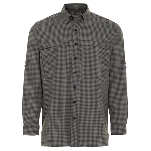 GameGuard Gunmetal TekCheck Shirt | Long Sleeve3
