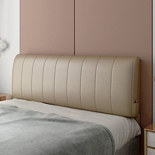 Haipeng Bedside Bed Backrest Cushion, Soft Does Not Collapse Headboard Bolster, Sponge Filled Reading Pillow For Individual Double Bed, 5 Colors (Color : Twilight Gray, Size : 90X6X60Cm) #TOP1