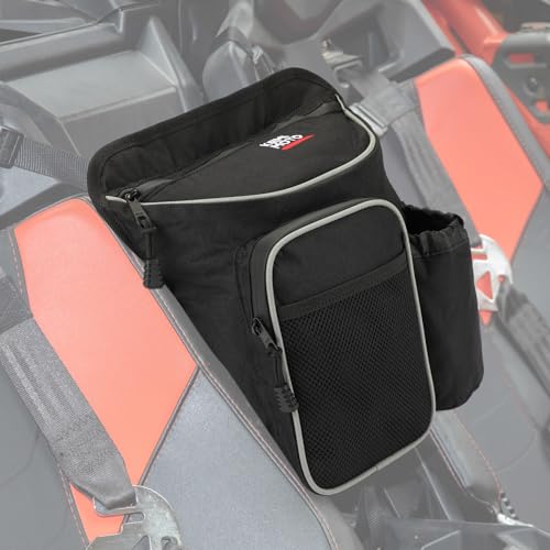 KEMIMOTO UTV Storage Bag Center Bags Compatible with Can-Am Maverick and 2011-2020 Commander 800 1000 MAX DS RS XC R DPS X XT XT-P Center Seat Shoulder Storage Bag Cab Pack