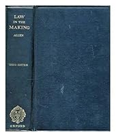 Law in the making B00085ORRY Book Cover