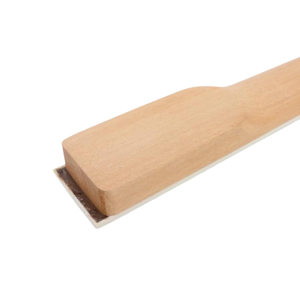 Lewa ręka Wymiana szyi gitary elektrycznej 22 progi 63 cm mahoń + palisander standardowa nakrętka wykwintne wkładki ze śrubą do wiązania na pięcie (1)