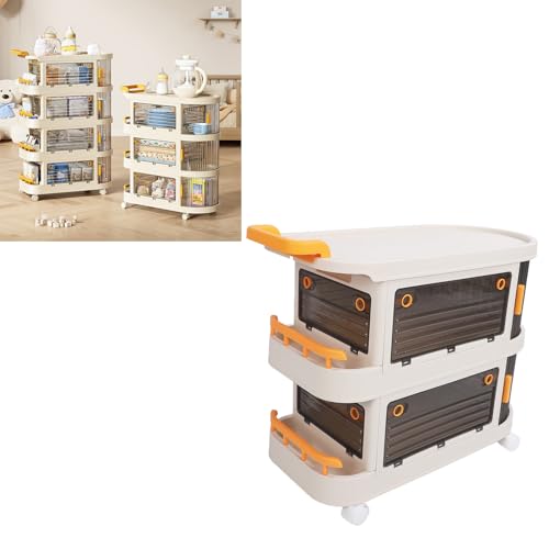 Carrinho Utilitário de Rolamento, Carrinho de Armazenamento Resistente Multifuncional Multifuncional