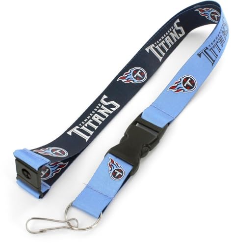 Cordon réversible NFL Aminco porte-badge tour de cou sport et clés