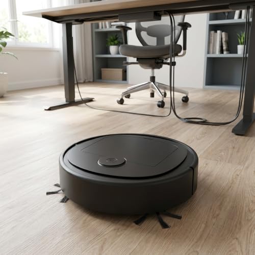 Robô Aspirador De Pó Premium Automático, Recarregável, VARENZIA