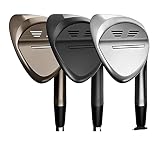 Palo de Golf Sm9 Wedge Aldult Sm9 Golf Wedge 48/50/52/54/56/58/60/62Degree Steel Shaft Bottom Grind Super Spin Torneo Aprobado (Color : Gun 60 Degree)