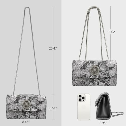 Image of Shoulder Bag for Women, Faux Leather Women's Shoulder Handbags, Fashionable Tote Purses for Women