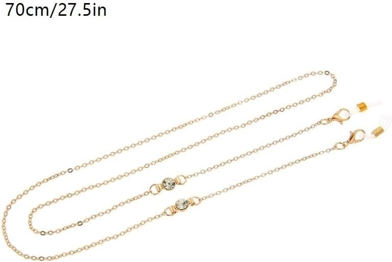 Casual Diamond Eyeglass Chain Neck Hanging Rope Versatile Sunglasses Accessories