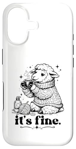 Its Fine Sheep �L���[�g �ʔ��� ���S�n�̗ǂ����[���A �X�}�z�P�[�X iPhone 17 �p