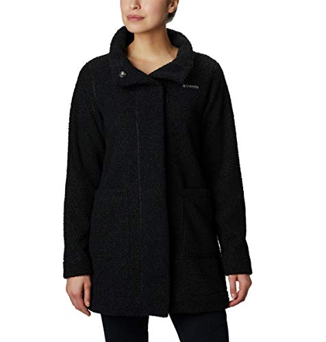 Columbia Panorama Long Jacket Giacca, Nero, XS Donna