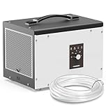 ALORAIR 70 Pints Crawl Space Dehumidifier with Drain Hose for Basements, Commercial, Industry Water Damage Unit, Compact, Portable, Auto Defrost, Up to 1000 Sq Ft, 5 Years Warranty