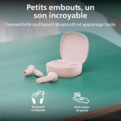 Auriculares Philips TAT2100 Bluetooth TWS Intra auriculaires pour appels et musique - vue 6