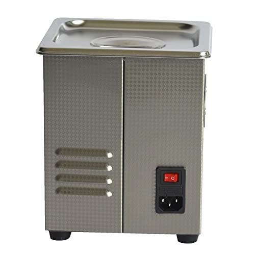 Back view of NSKI JPS-10A Ultrasonic Cleaner showing power switch