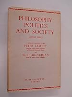 Philosophy Politics and Society Second (2nd) Series 0631048707 Book Cover