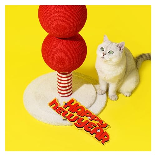 Arbre à chat avec griffoir en corde de sisal pour chaton - 8