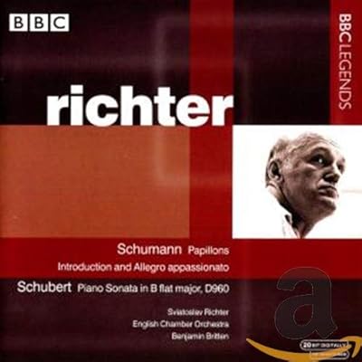 Richter: Schumann - Papillons/ Introduction and Allegro Appassionato / Schubert: Piano Sonata in B flat major, D960