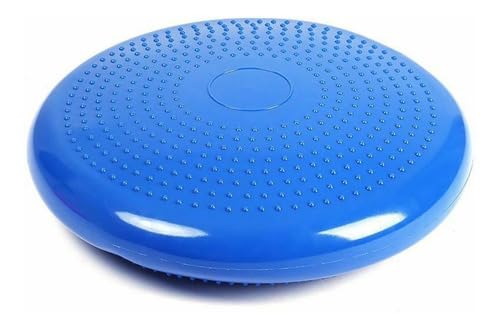 Disco De Equilíbrio Inflável Almofada 33cm Cor Azul