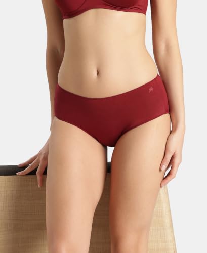 Image of Jockey 1802 Women High Coverage Micro Modal Elastane Stretch Hipster