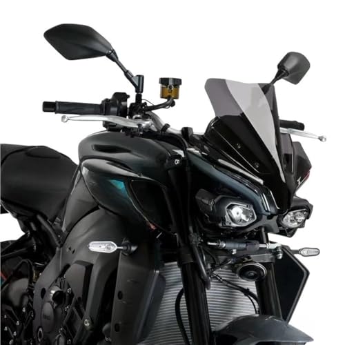 Bulle moto réglable MT10 protection hiver et été pour version SP