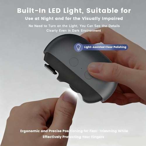 Cutter électrique Unguis rechargeable pour soin des pieds étanche - 4