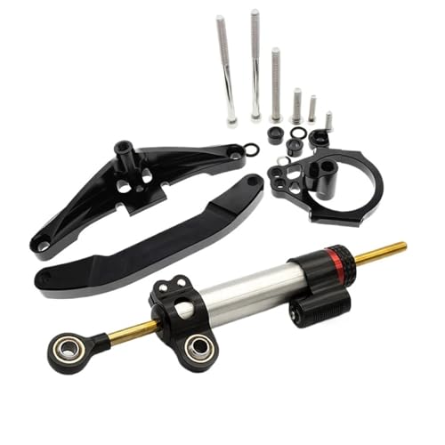 Amortisseur de direction pour FZ1 FAZER stabilisateur gris argent avec support complet 2006-2016