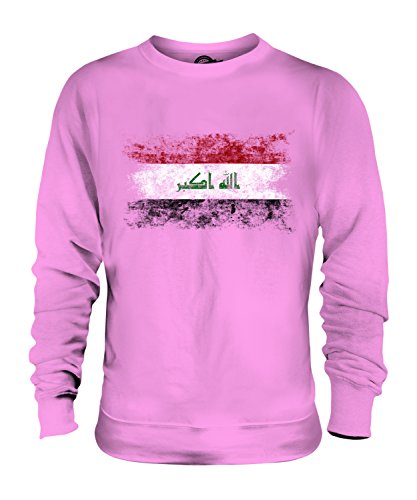 Sweat Irak Drapeau Délavé Candymix pour homme et femme coupe unisexe