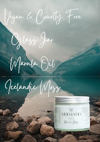 Moo & Yoo Miracle Hair Mask - Marula Oil & Wheat Protein - Hair Masks for Dry Damaged Hair - Vegan & Cruelty Free Hair Treatment - 250ml Recyclable Glass Jar - Image 6