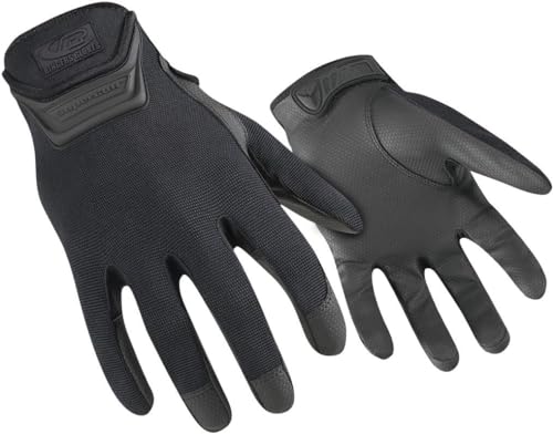 Ringers Gloves 507-10 LE Duty Gloves, Large, Black