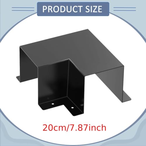 Codo plano de 4'' para cubierta de línea metálica con protección de alta resistencia 3
