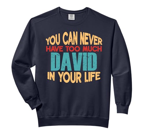Funny David Personalized Tshirt First Name Joke Item Comfort Colors