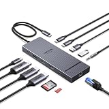 UGREEN Laptop Docking Station 12-in-1 Triple Display, 2HDMI+DP USB C Hub