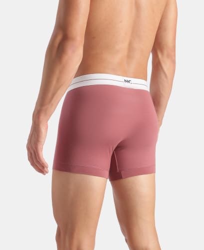 Image of Jockey NY16 Men Super Combed Cotton Elastane Stretch Solid Trunk with Ultrasoft Waistband (Pack of 2)