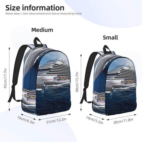 Bolsa de enfermera y mochila de viaje para portátil con estampado casual 4