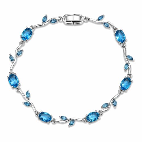 Image of Trending Tulip Bracelet for Women Stylish | Silver and Gold Toned Crystal Floral Tulip Bracelet for Girls & Women | Rapunzel Inspired | Romantic Gift Jewellery