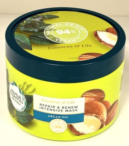 Herbal Essences Repair & Renew Intensive Hair Mask, Argan Oil, Vegan Formula, 450 ml