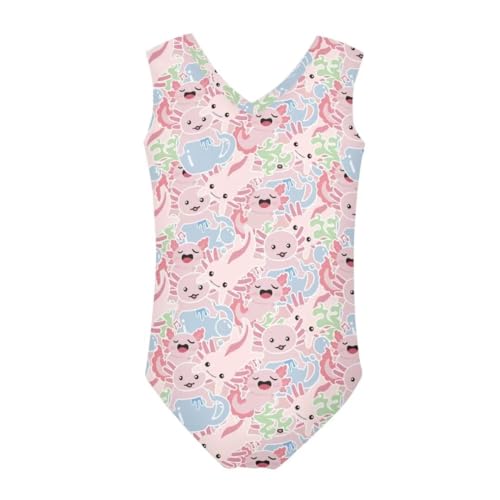 Image of Girls' Swimwear for 3-14 Cartoon Bathing Suit Girl Swimsuit Gym Leotard