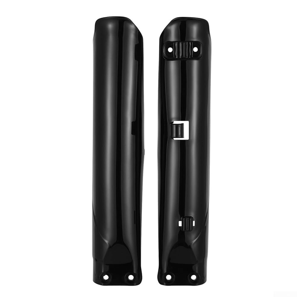 Cubierta de horquilla delantera de plástico PP para moto de cross eléctrica Surron Ultra Bee con espacio entre agujeros de 29 mm, incluye junta y tornillos, color negro
