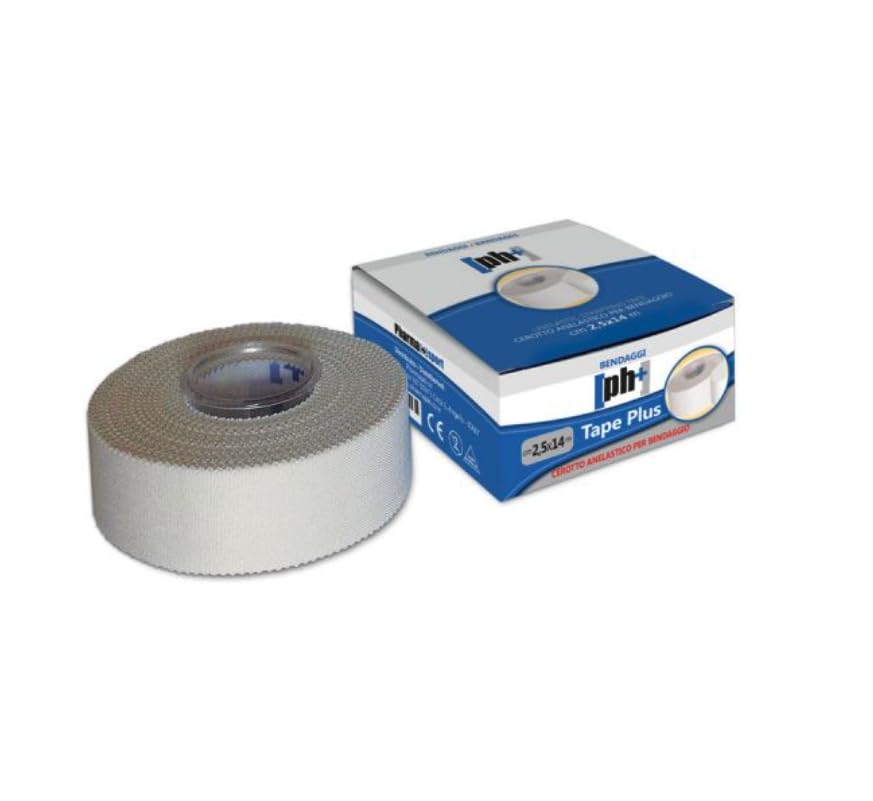 NASTRO ADESIVO BENDAGGI ANELASTICO 2.5 CM 5 CM (12 ROTOLI 2.5 CM)
