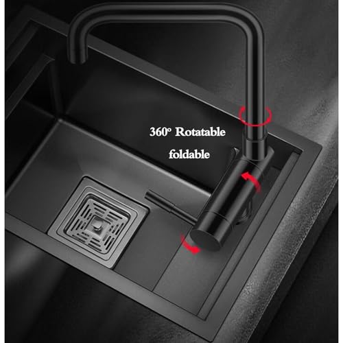 Évier peu encombrant pour comptoir de camping-car avec siphon pour optimiser l'espace - 5