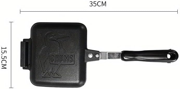 Non-Stick Double-Sided Sandwich Maker Pan Portable Flip Grill