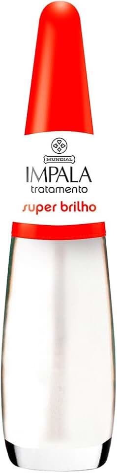 Esmalte Tratamento Super Brilho Impala 7,5Ml, Impala