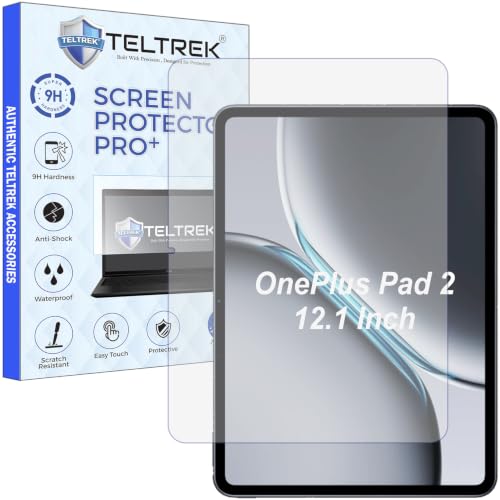 Image of Screen Guard Compatible With OnePlus Pad 2 / OnePlus Pad2 Tab (12.1 inch Inch Tablet) Flexible Fiber Screenguard Not a Tempered Glass Screen Protector