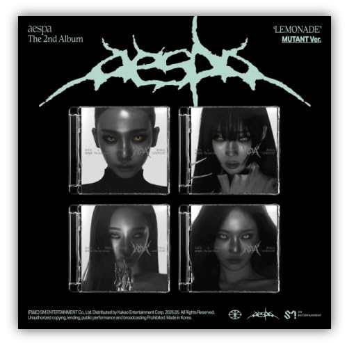 Amazon.co.jp: [ MUTANT Ver. ] aespa - 2nd Album [ LEMONADE ] 輸入