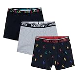 POLO RALPH LAUREN Paquete múltiple de calzoncillos tipo bóxer para niño, Small